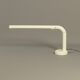 White tube desk lamp by anders pehrson for atelje lyktan, 1970s
