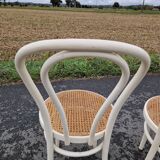 Set of 3 vintage bistro chairs