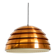 Original 1960s copper slat pendant lamp by Hans-Agne Jakobsson for Markaryd