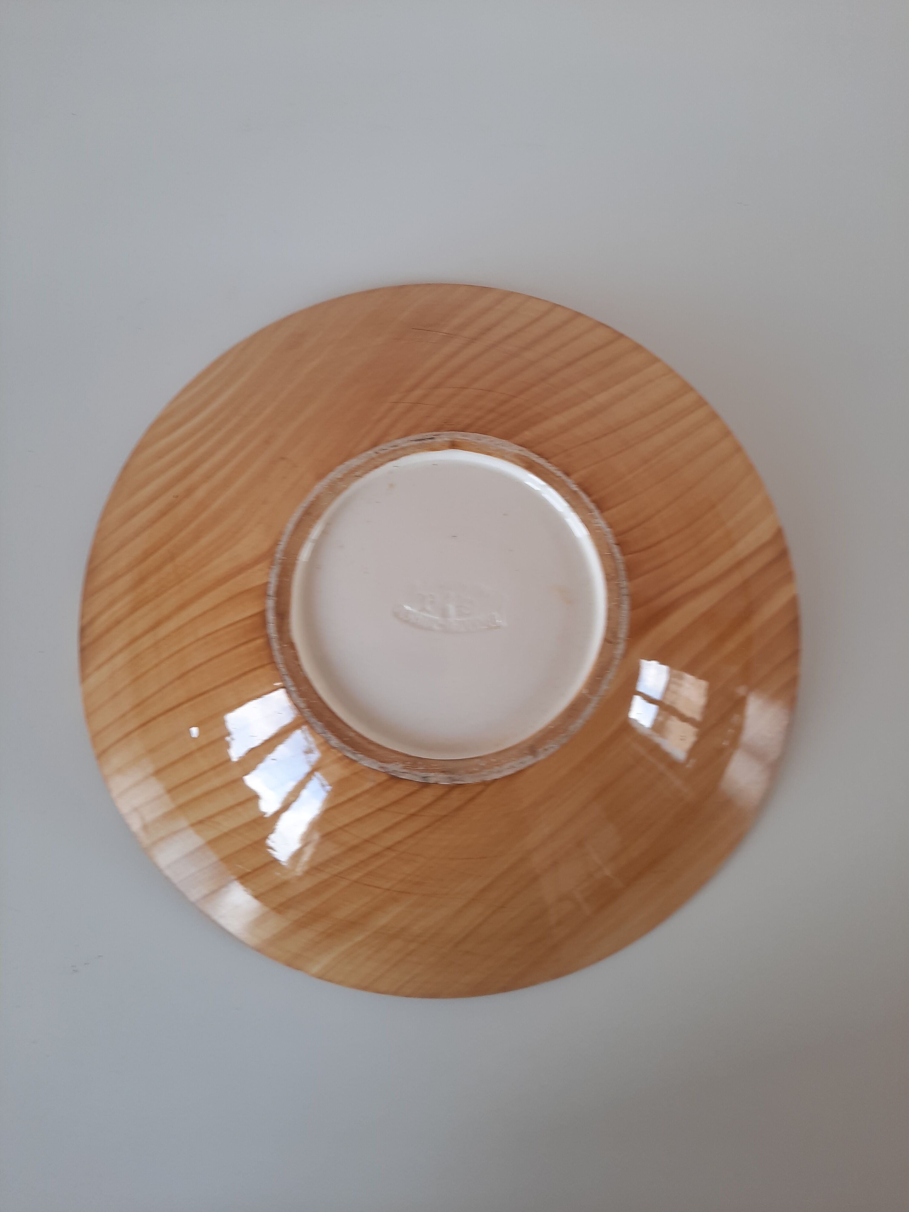 Plate in vallauris by Grandjean Jourdan