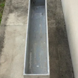 Vintage concrete planter