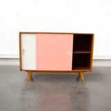 Buffet two-tone sliding doors