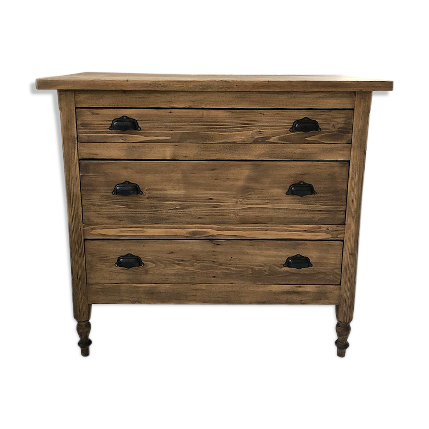 Oak workshop dresser