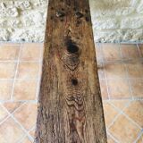 Banc de ferme en chêne , circa 40’s /50’s