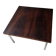 Vintage rosewood coffee table chrome 1960s