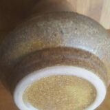 Vintage Strehla Germany Vase Brown