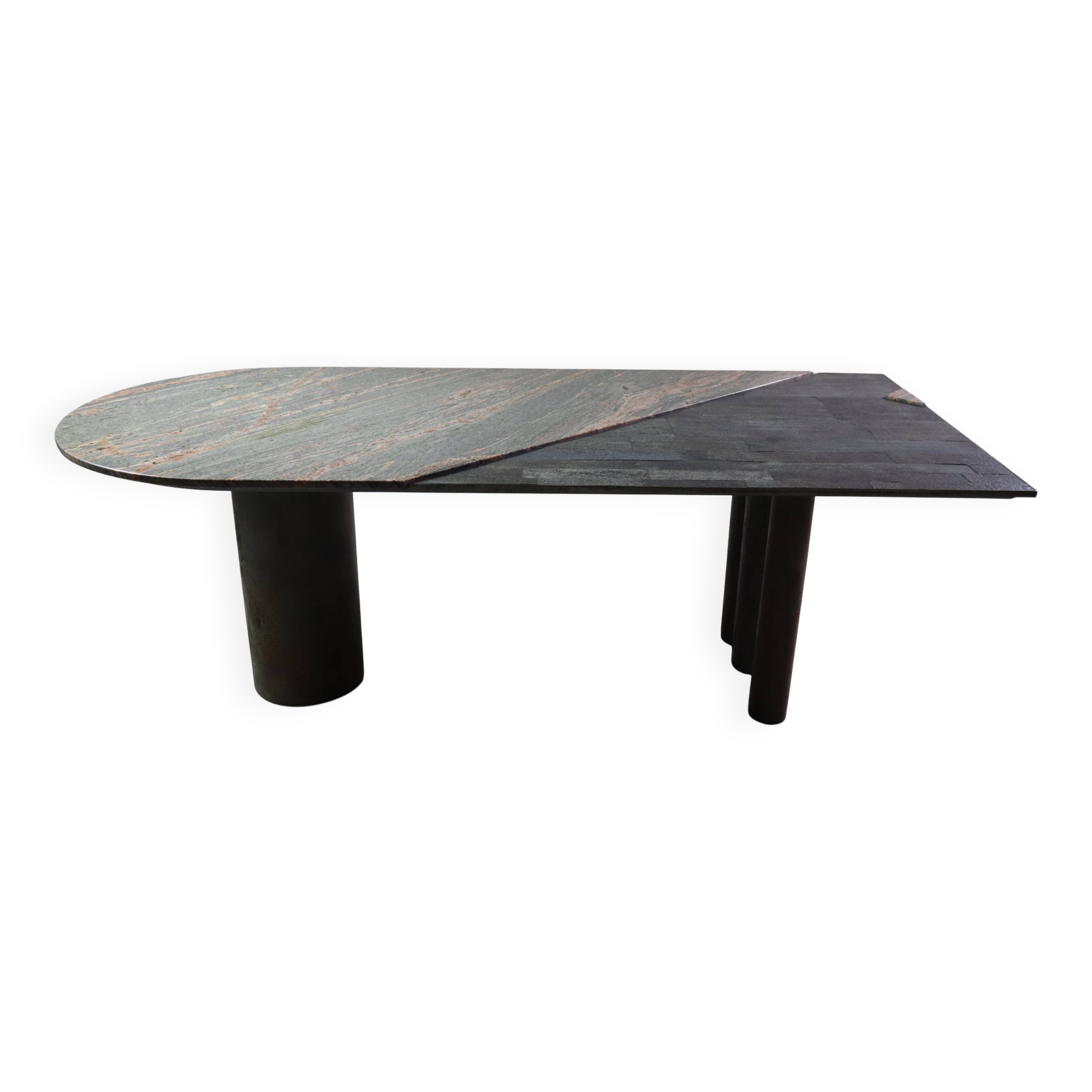 Postmodern dining table by Pia Manu, Belgium, ca. 1990