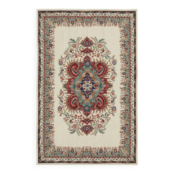 Handmade Vintage Flatweave Needlepoint Kilim 167 cm x 260 cm