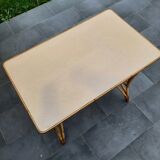 Bureau en rotin vintage