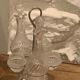 Full bottle bottles salt, pepper, mustard, oil and vinegar art deco