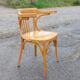 Baumann armchair N°21 in blond beech - 60s