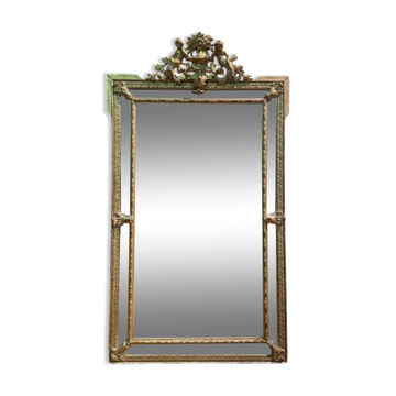Napoleon III mirror with pareclose