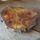 Large vintage alabaster pocket-empty ashtray