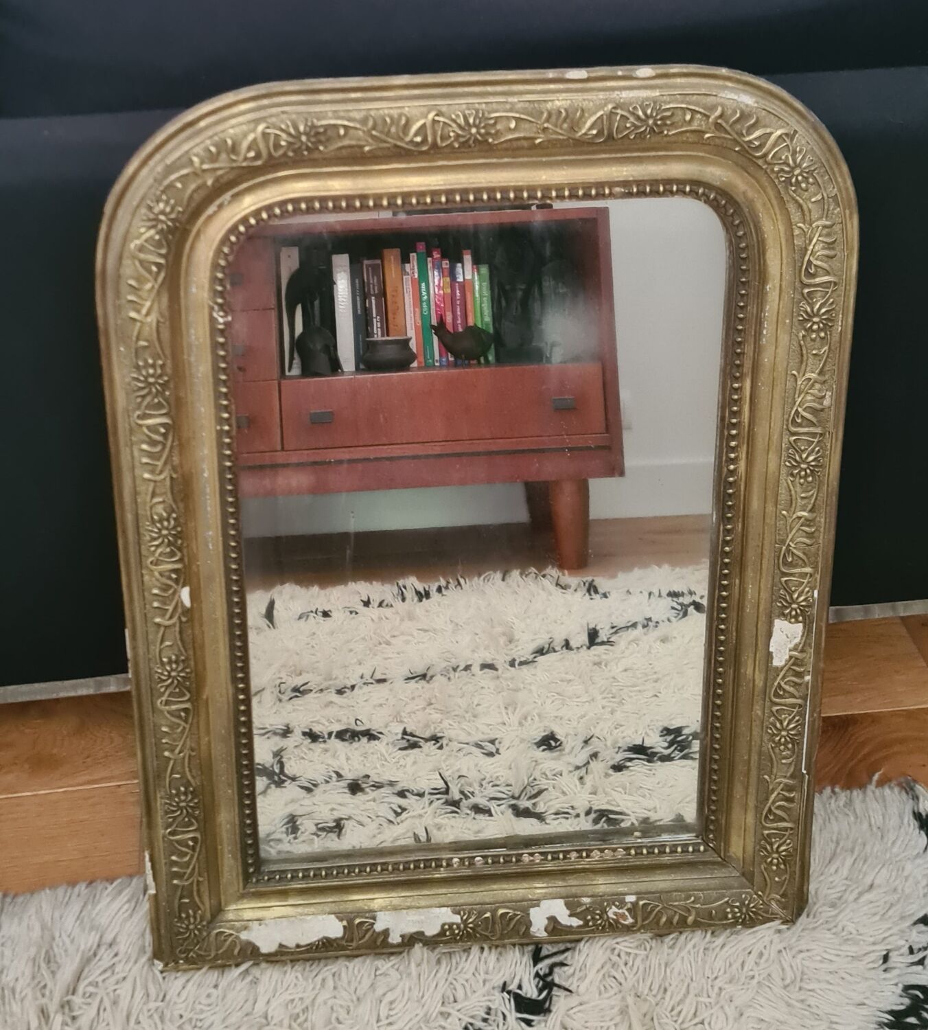 Vintage antique mirror