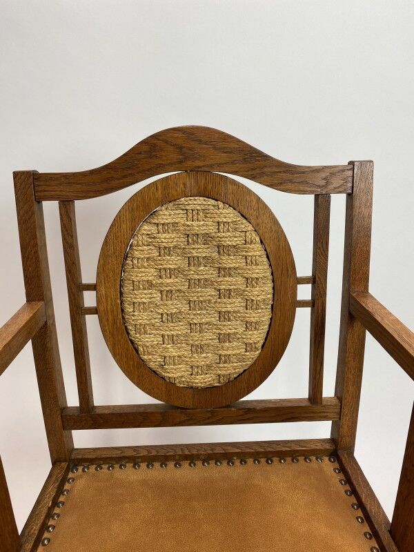 Armchairs by Hans Vollmer for Prag-Rudniker Korbwaren Viena