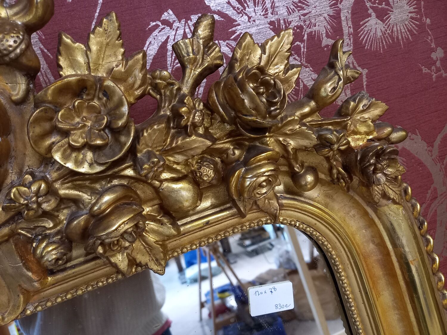 Mirror XX Louis Philippe 120 x 78