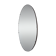 Vintage oval rockabilly mirror, 1960s