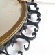 Vintage 1960s rose mirror