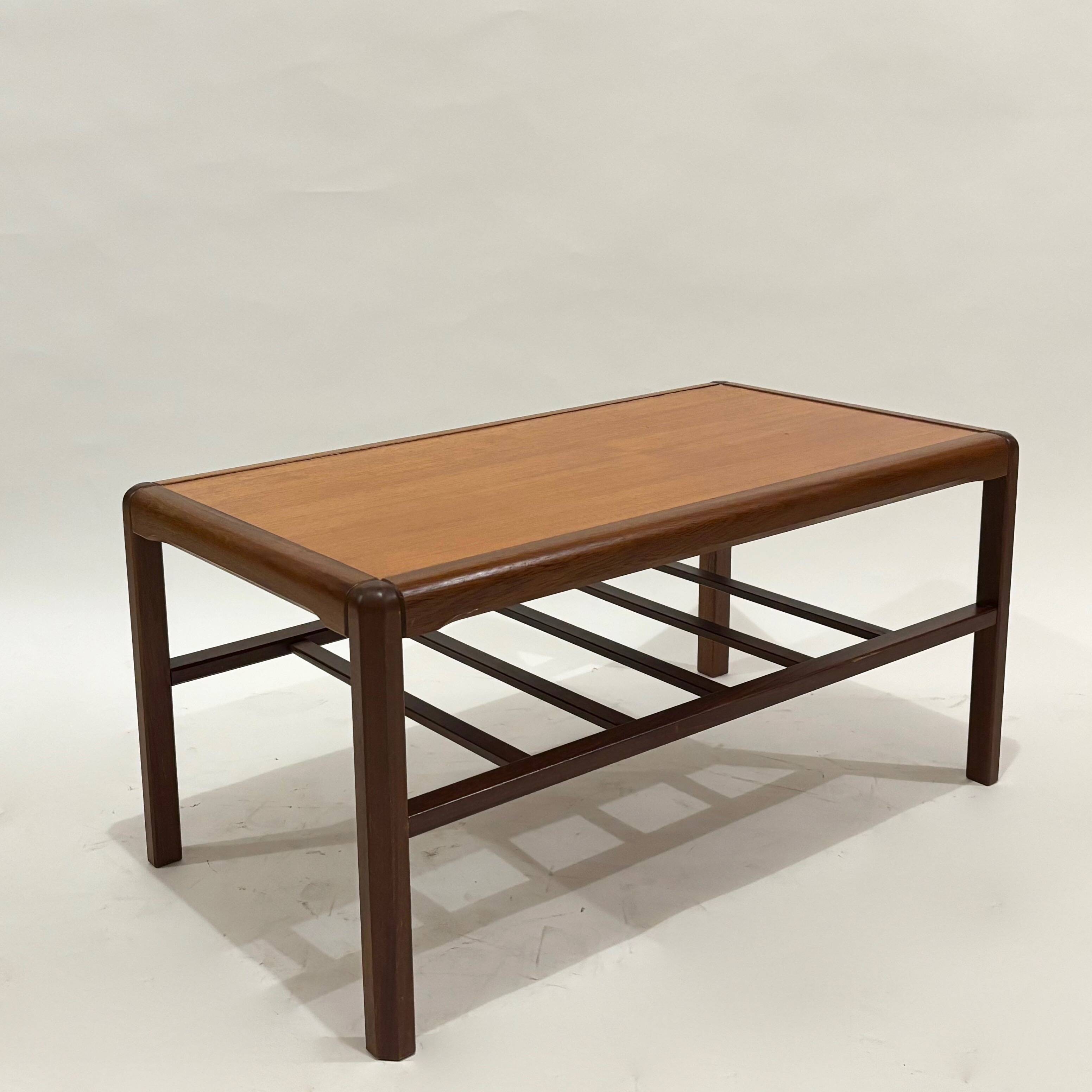 Danish teak coffee table