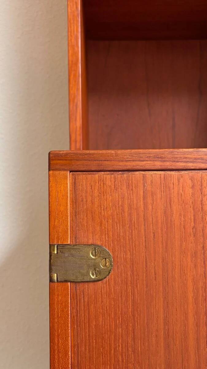 Vintage bookcase - wall cabinet teak Peter Løvig
