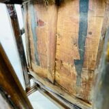 Antique chinese handcrafted bamboo lounge chair, 1900