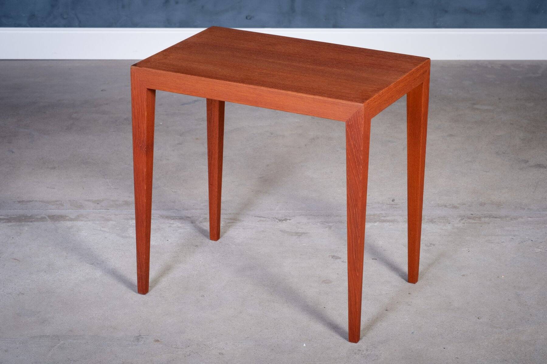 Nest of Teak Tables by Severin Hansen for Haslev Møbelfabrik, 1950s, Set of 3