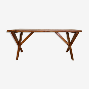 Vintage wooden dining table