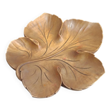 Wooden leaf trinket tray