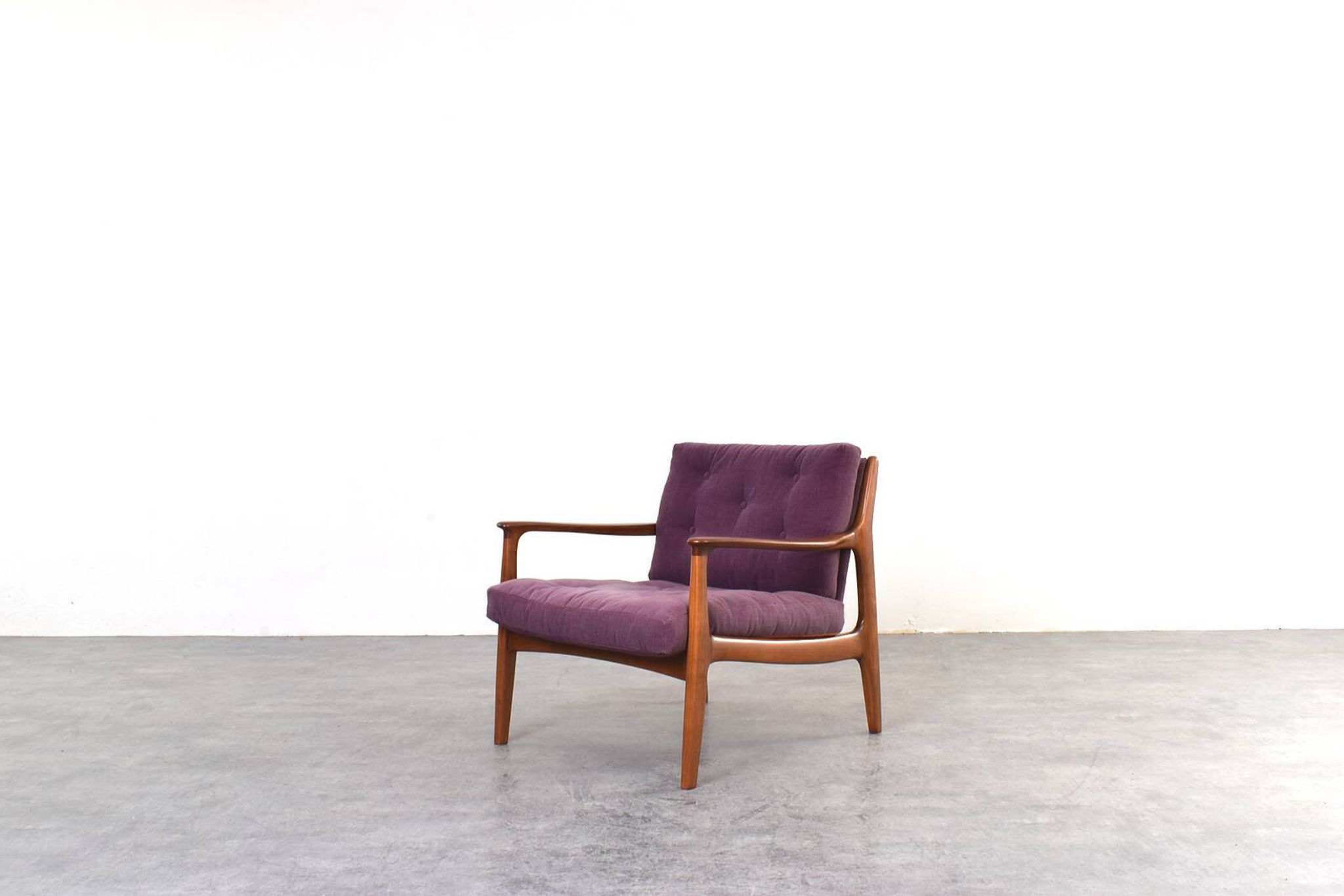 Mid-Century Lounge Chairs by Eugen Schmidt for Soloform, 1960s, Set of 2