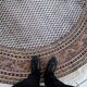 Tapis Vintage Indo-Seraband en Laine (253cm), Années 1970
