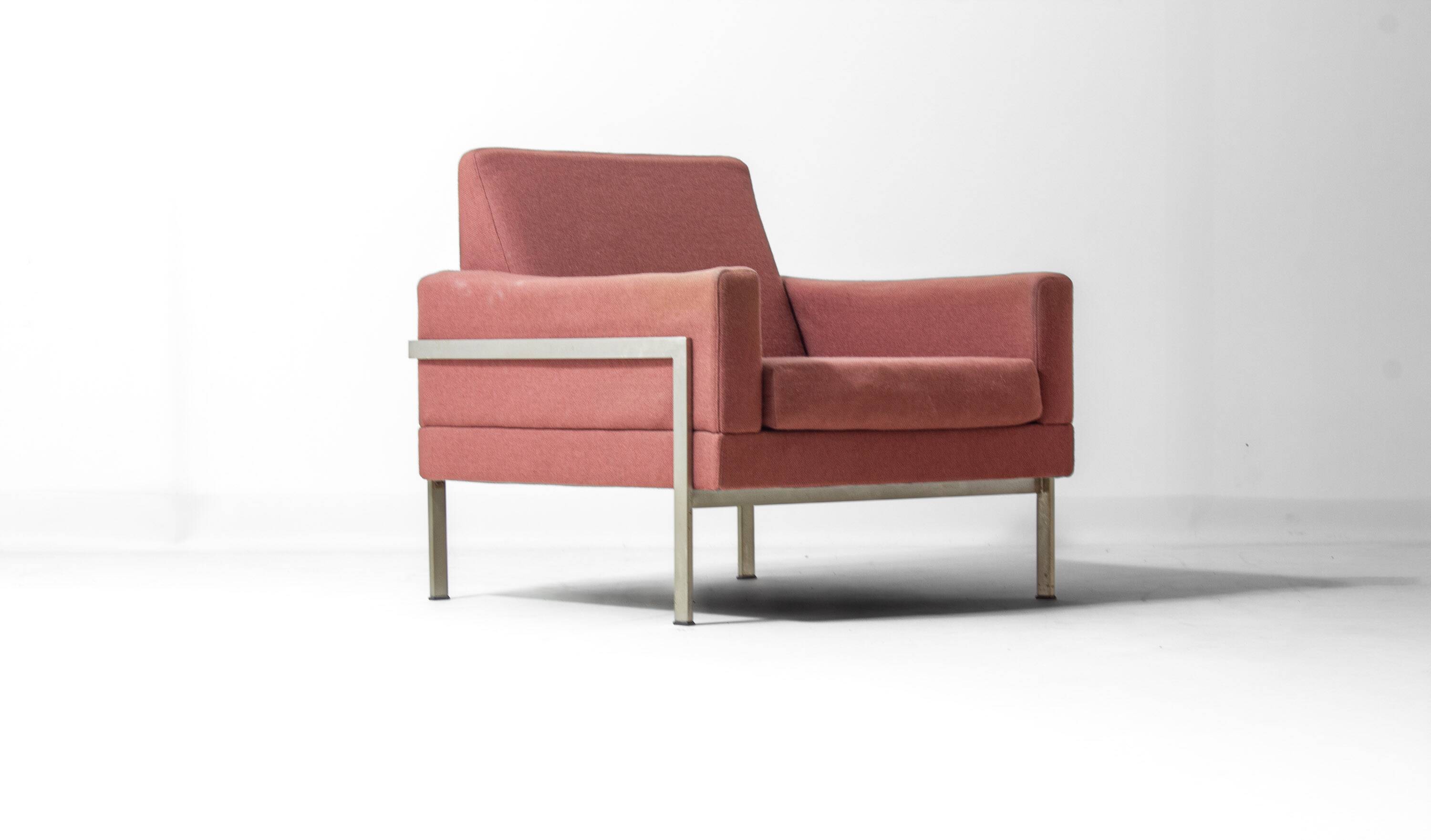 Vintage minimalist Gelderland lounge chair, 1960s