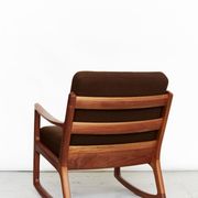 Ole Wanscher Mid-Century Rocking Chair "Senator" for France & Søn