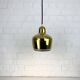 Suspension Golden Bell laiton Alvar Aalto Louis Poulsen, Danemark 1950s