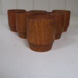 Set of 6 Danish vintage style set set set 1960s