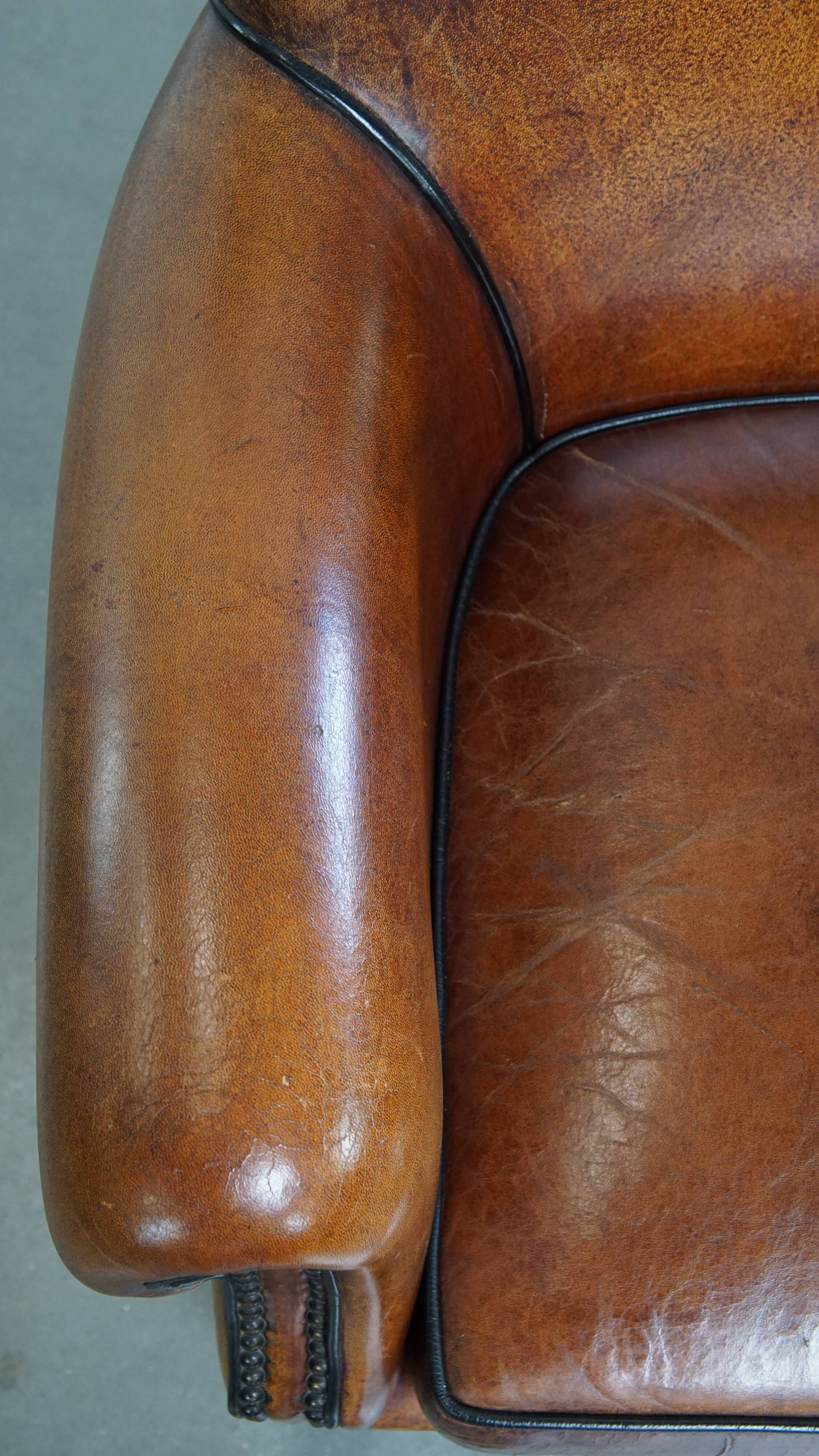 Sheepskin Leather Armchair