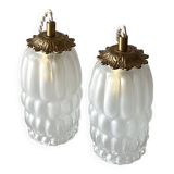 Pair of Art Deco portable lamps