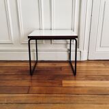 Vintage coffee table "flying" signed Pierre Guariche
