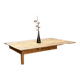 Table basse de ferme rustique brutaliste