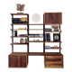 Bibliothèque en Noyer massif