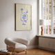 Anchois - Illustration tirage giclée, 50x70cm
