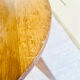 Petite table basse tripode vintage, années 60