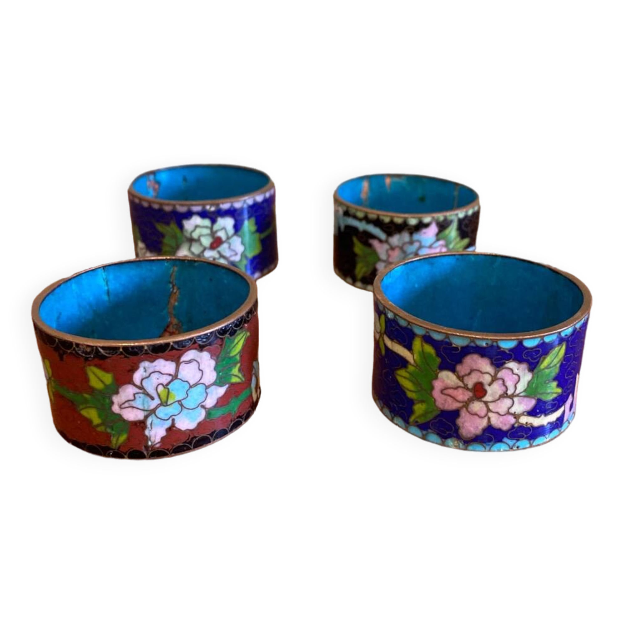 Decorated napkin rings