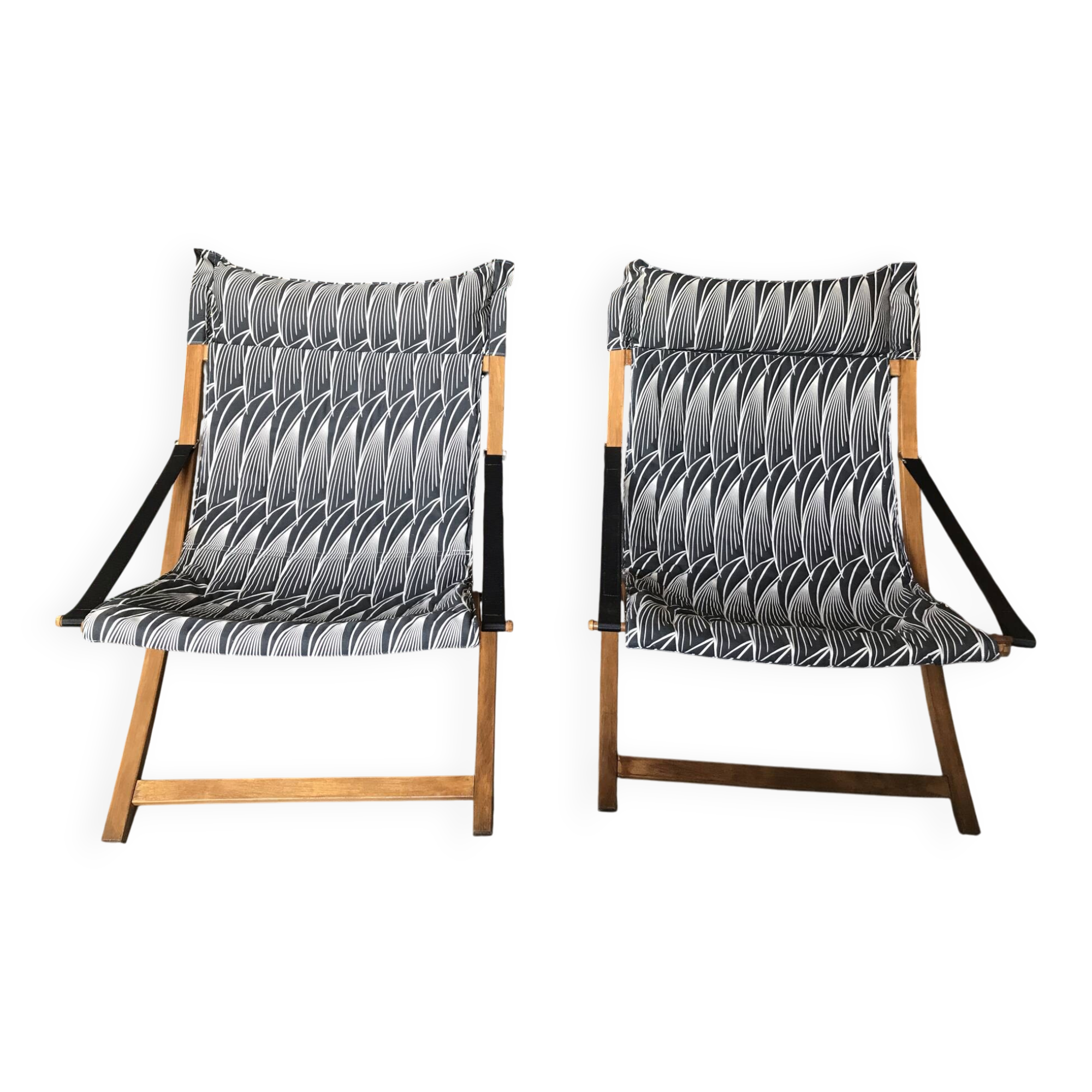 80s deckchairs