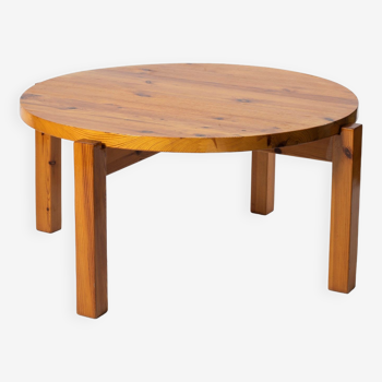 Simple pine coffe table, Sweden, 1970s