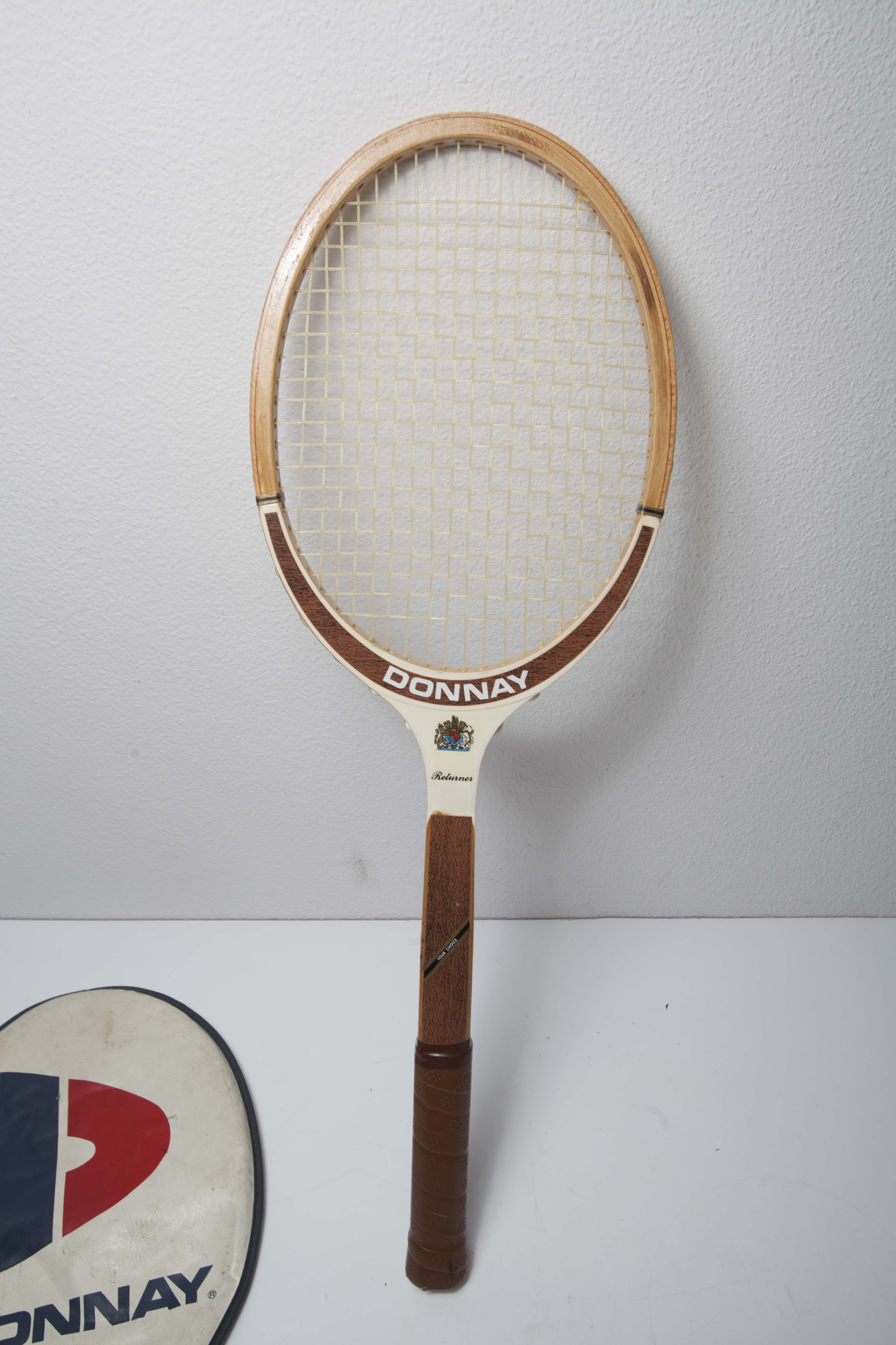 Donnay returner 70 's tennis racket