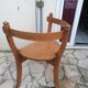 Chaise bois courbé