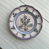 Hand painted plate.