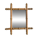 Antique barber mirror