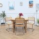Lot de 4 chaises Cesca B32 par Marcel Breuer