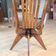 Fauteuil américain en chêne